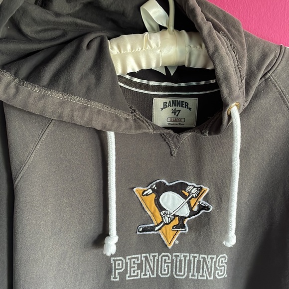 Pittsburgh Penguins Vintage Hoodie - Medium fit - Picture 3 of 3